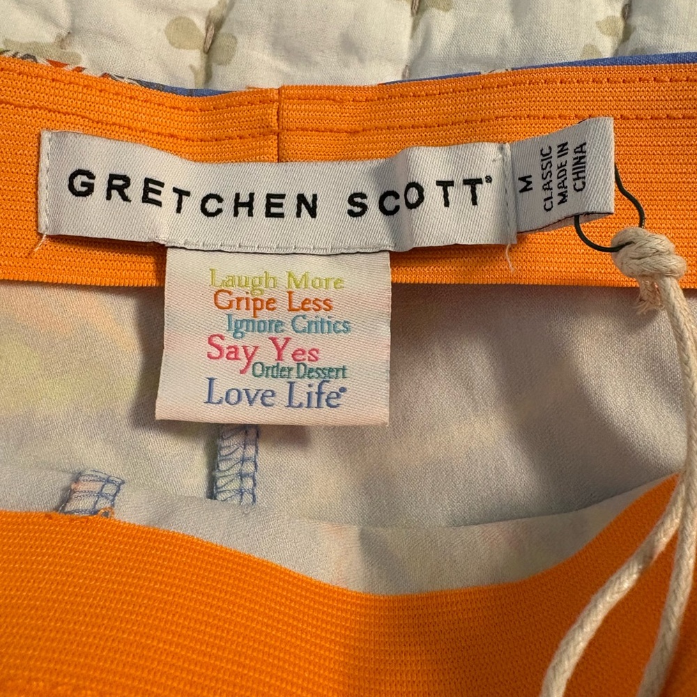 NWT Gretchen Scott Gripeless pull on pants - Periwinkle - Picture 6 of 7